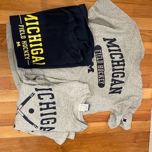 Vintage Michigan Field Hockey Tshirts
